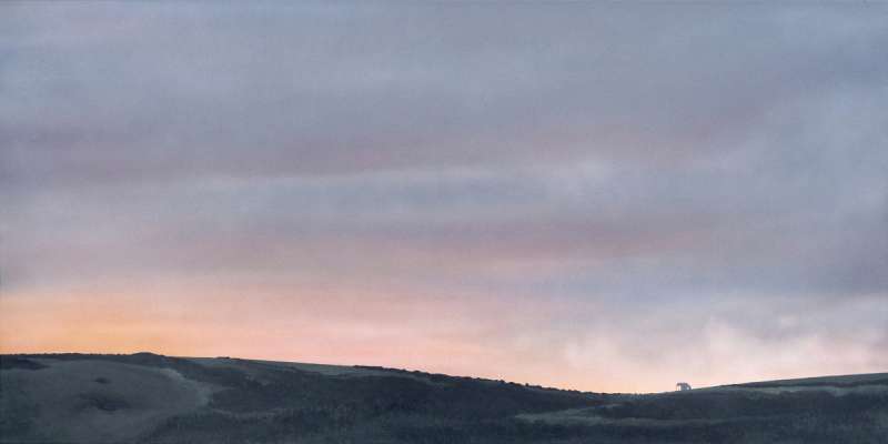 Barn in Winter Dawn